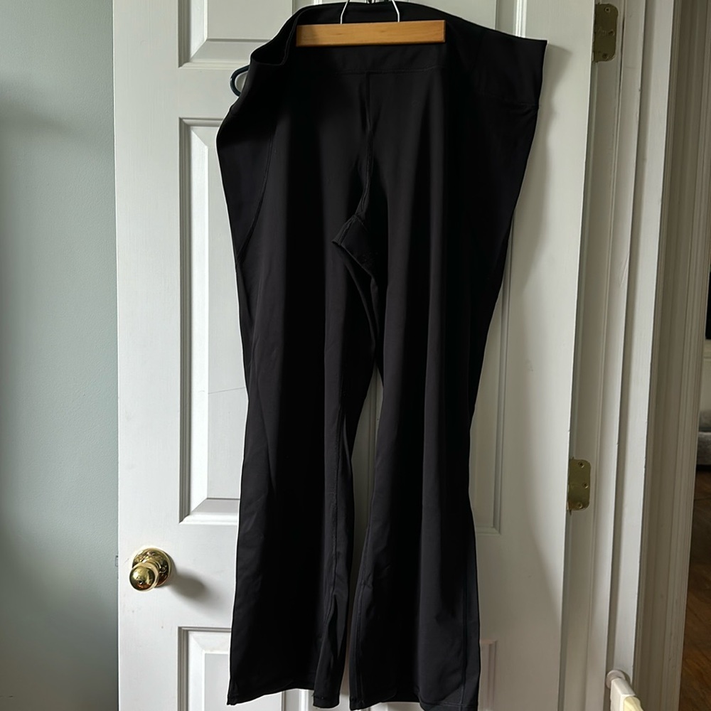 Black Livi Active Boot cut yoga pants.